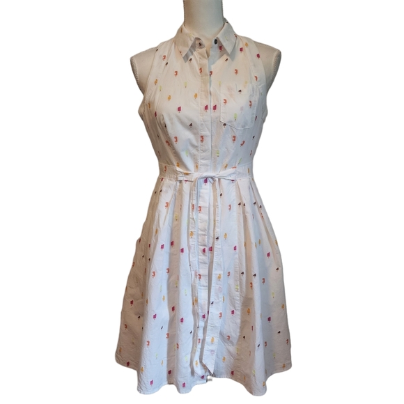EUC Anthropologie HD in Paris Pais Paleta Pocketed Popsicle Dress - Picture 2 of 15